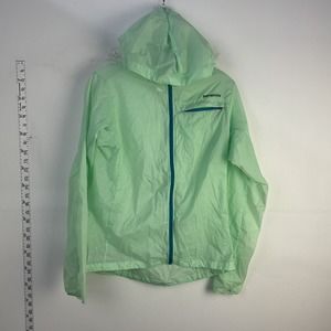 Patagonia Womens Green Raincoat Size S Lightweight